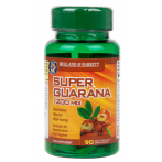 Holland & Barrett Super Guarana 1200 mg Prieš treniruotę ir energija