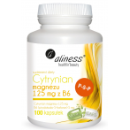 Aliness Magnesium Citrate 125 mg with B6 (P-5-P)