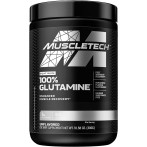 MuscleTech Platinum 100% Glutamine L-glutaminas Amino rūgštys Po treniruotės ir atsigavimas