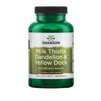 Swanson Milk Thistle Dandelion & Yellow Dock