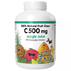 Vitamin C 500 mg 100% Natural Fruit Chew