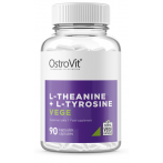 OstroVit L-Theanine + L-Tyrosine Vege L-Tirozīns L-Teanīns Aminoskābes
