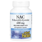 Natural Factors NAC 600 mg