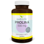 Medverita L- Proline 500 mg Amino rūgštys