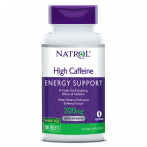 Natrol Caffeine 200 mg Kofeinas Prieš treniruotę ir energija