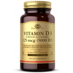 Solgar Vitamin D3 125 mcg (5000 iu)