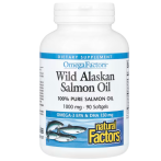 Natural Factors Wild Alaskan Salmon Oil 1000 mg
