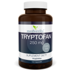 Medverita L-Tryptophan 250 mg L-triptofanas Amino rūgštys