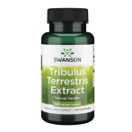 Swanson Tribulus Terrestris Extract 500 mg Testosterona Līmeņa Atbalsts
