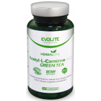 Evolite Nutrition Acetyl-L-Carnitine + Green Tea L-Karnitīns Zaļā Tēja Svara Kontrole