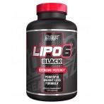 Nutrex Lipo-6 Black Riebalų degikliai Svorio valdymas