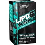 Nutrex Lipo-6 Black Hers Ultra Concentrate Жиросжигатели Контроль Веса