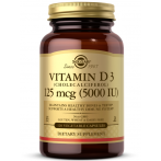 Solgar Vitamin D3 125 mcg (5000 iu)