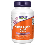 Now Foods Alpha Lipoic Acid 250 mg Apetito kontrolė Svorio valdymas