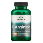 Swanson L-Arginine 850 mg Nitric Oxide Boosters Amino Acids Pre Workout & Energy