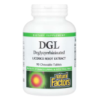 Natural Factors Deglycyrrhizinated Licorice Root Extract 400 mg