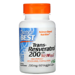 Doctor's Best Trans-Resveratrol 200 with Resvinol 200 mg