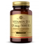 Solgar Vitamin D3 125 mcg (5000 iu)