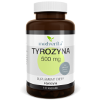 Medverita L-Tyrosine 500 mg L-tirozinas Amino rūgštys