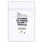 Vitamin D3 5000 iu K2 MK-7 200 mcg