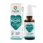 MyVita Vitamin K2 MK-7 100 mcg + D3 FORTE 4000 iu liquid