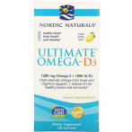 Nordic Naturals Ultimate Omega-D3 1280 mg Lemon