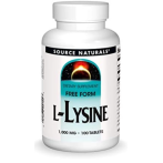 Source Naturals L-Lysine 1000 mg Amino Acids