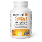 Natural Factors RegenerLife Omega-3 Ultra Strength 2200 mg