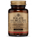 Solgar Folate 666 mcg DFE (400 mcg folic acid)