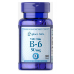 Puritan's Pride Vitamin B-6 50 mg