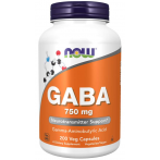 Now Foods GABA 750 mg