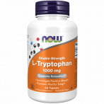 Now Foods L-Tryptophan Double Strength 1000 mg L-Triptofāns Aminoskābes