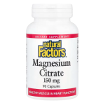 Natural Factors Magnesium Citrate 150 mg
