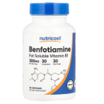Nutricost Benfotiamine 300 mg