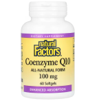 Natural Factors Coenzyme Q10 100 mg