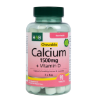 Holland & Barrett Chewable Calcium 1500 mg + Vitamin D